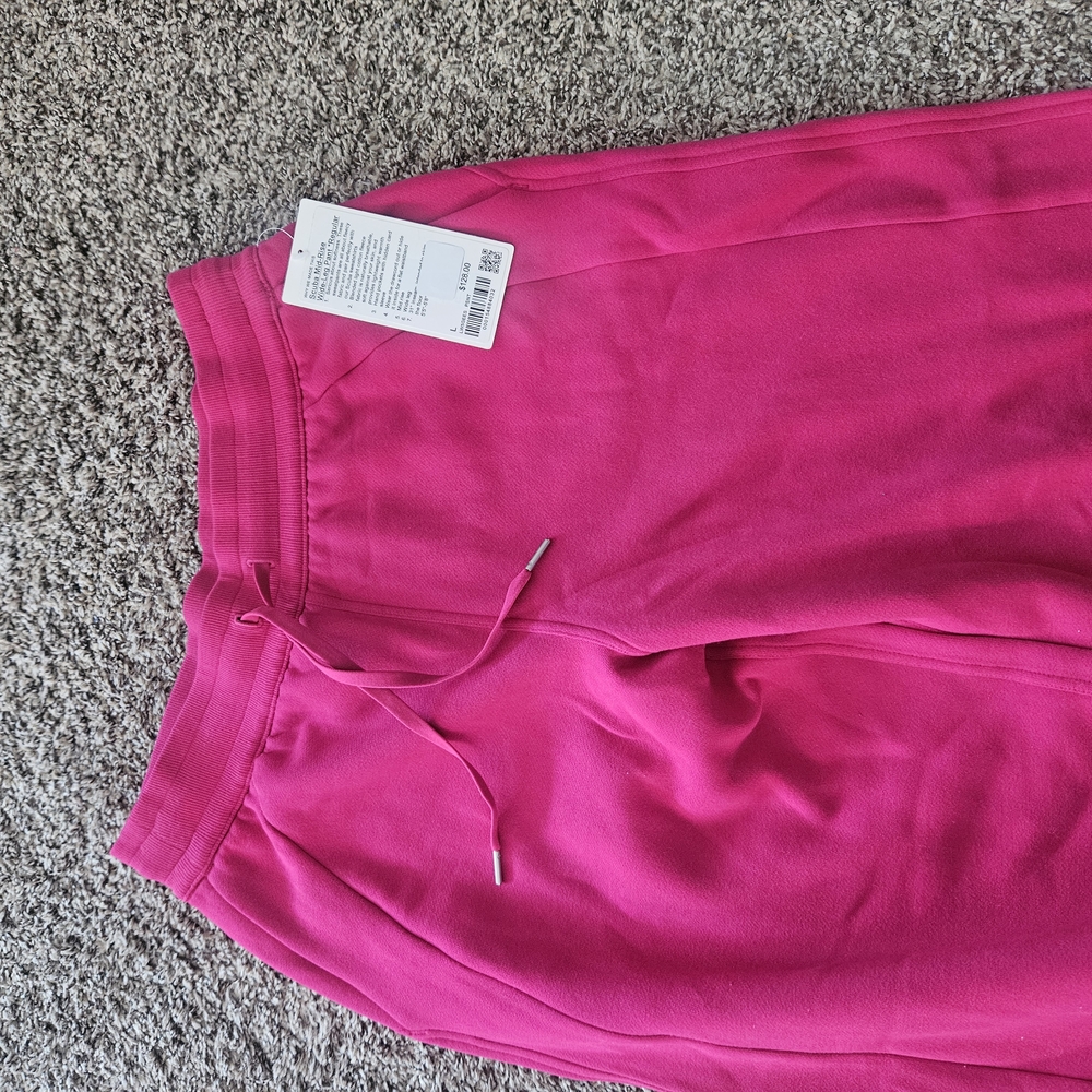 Vibrant Pink Jogger Pants